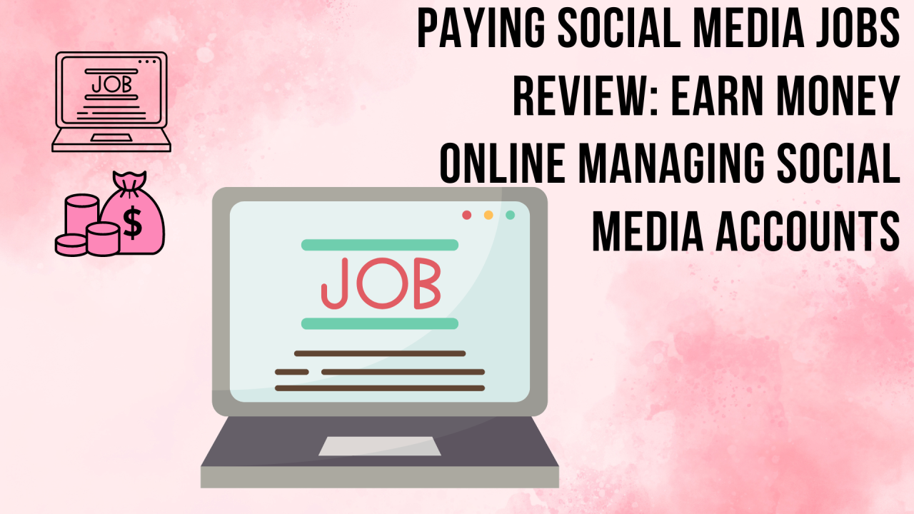 SOCIAL MEDIA MANAGER This online career is paying good money